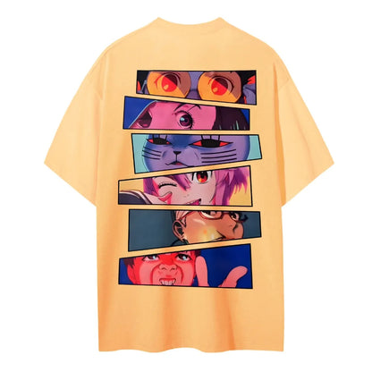 DANDADAN Unisex Round Neck Anime T-shirt