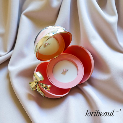 🌹 Round Eternal Rose Jewelry Gift Box w/ Heart Promise Ring 💍✨