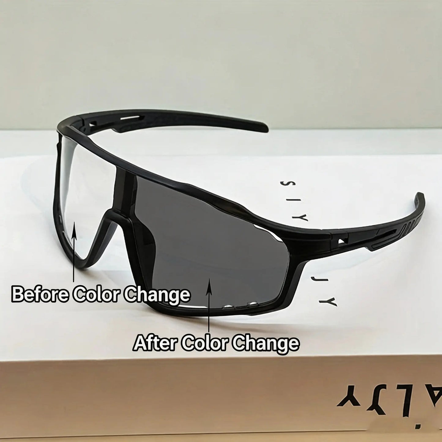 ☀️UV400 Photochromic Polarized Safety Glasses – 🥇Impact Resistant Outdoor Sports & Work Eyewear