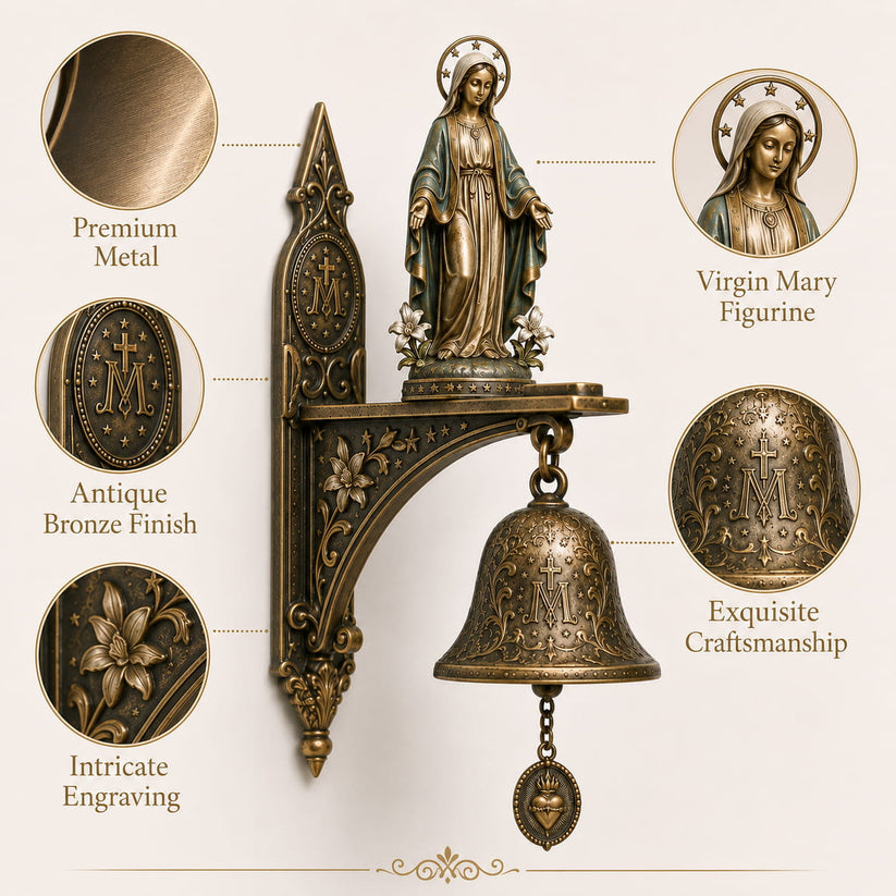 🕊️Virgin Mary Wall Bell  - A Blessing for Your Home🥳Buy 2 Get 10% Off