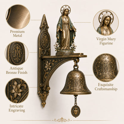 🕊️Virgin Mary Wall Bell  - A Blessing for Your Home🥳Buy 2 Get 10% Off