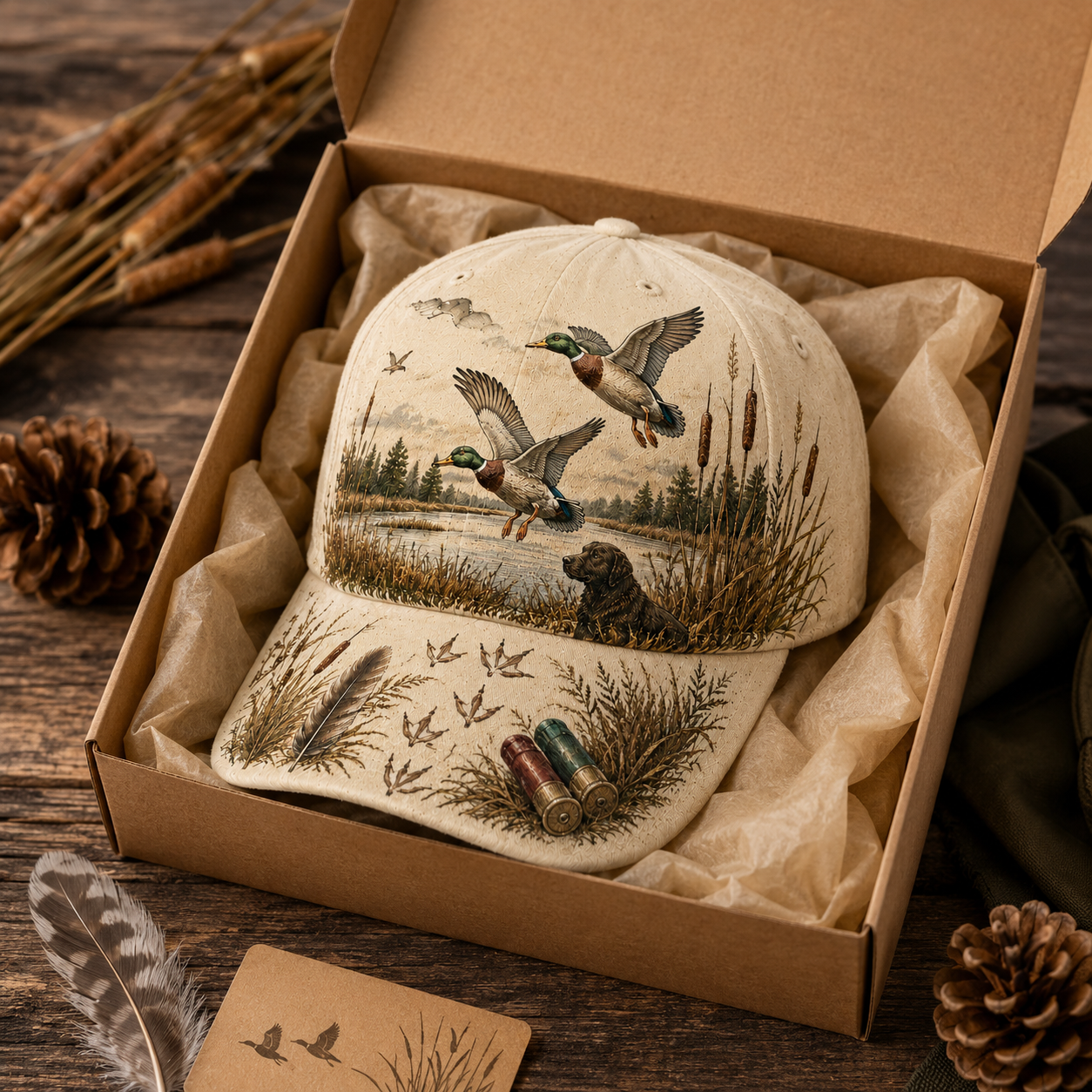 💥LAST DAY 48% OFF -🦆 DUCK HUNTING WILD & READY HAT