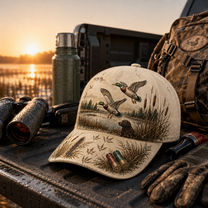 💥LAST DAY 48% OFF -🦆 DUCK HUNTING WILD & READY HAT