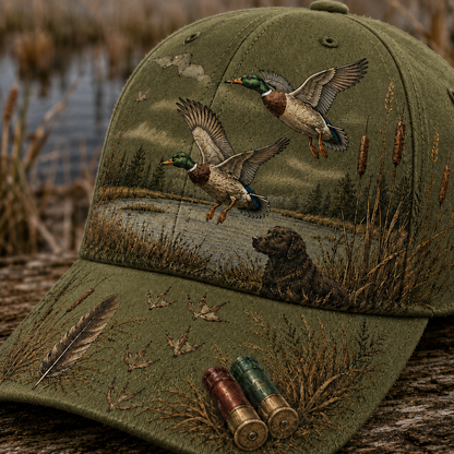 💥LAST DAY 48% OFF -🦆 DUCK HUNTING WILD & READY HAT