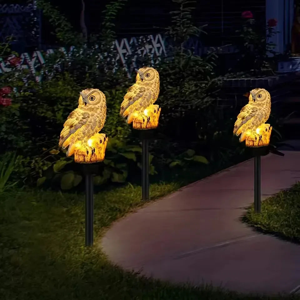 🦉 60% OFF Today – Solar Owl Garden Light | Auto On at Night & 100% Waterproof