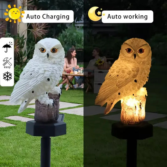 🦉 60% OFF Today – Solar Owl Garden Light | Auto On at Night & 100% Waterproof
