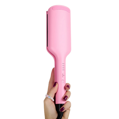 ✨32MM French Deep V Hair Waver | Ionic Egg Roll & Wool Curls Curling Iron for Home Salon Styling