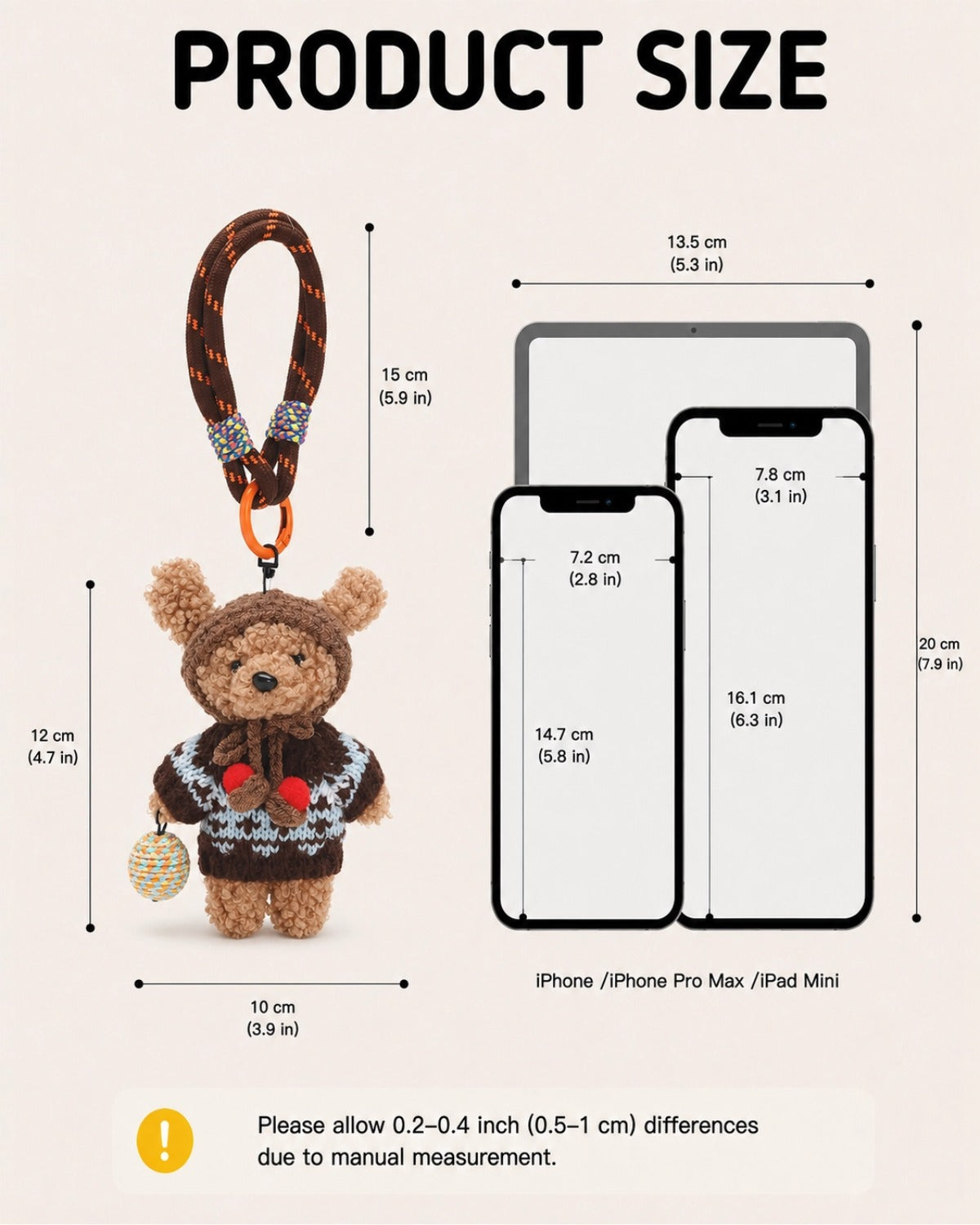 Long-Eared Bear Charms Collection