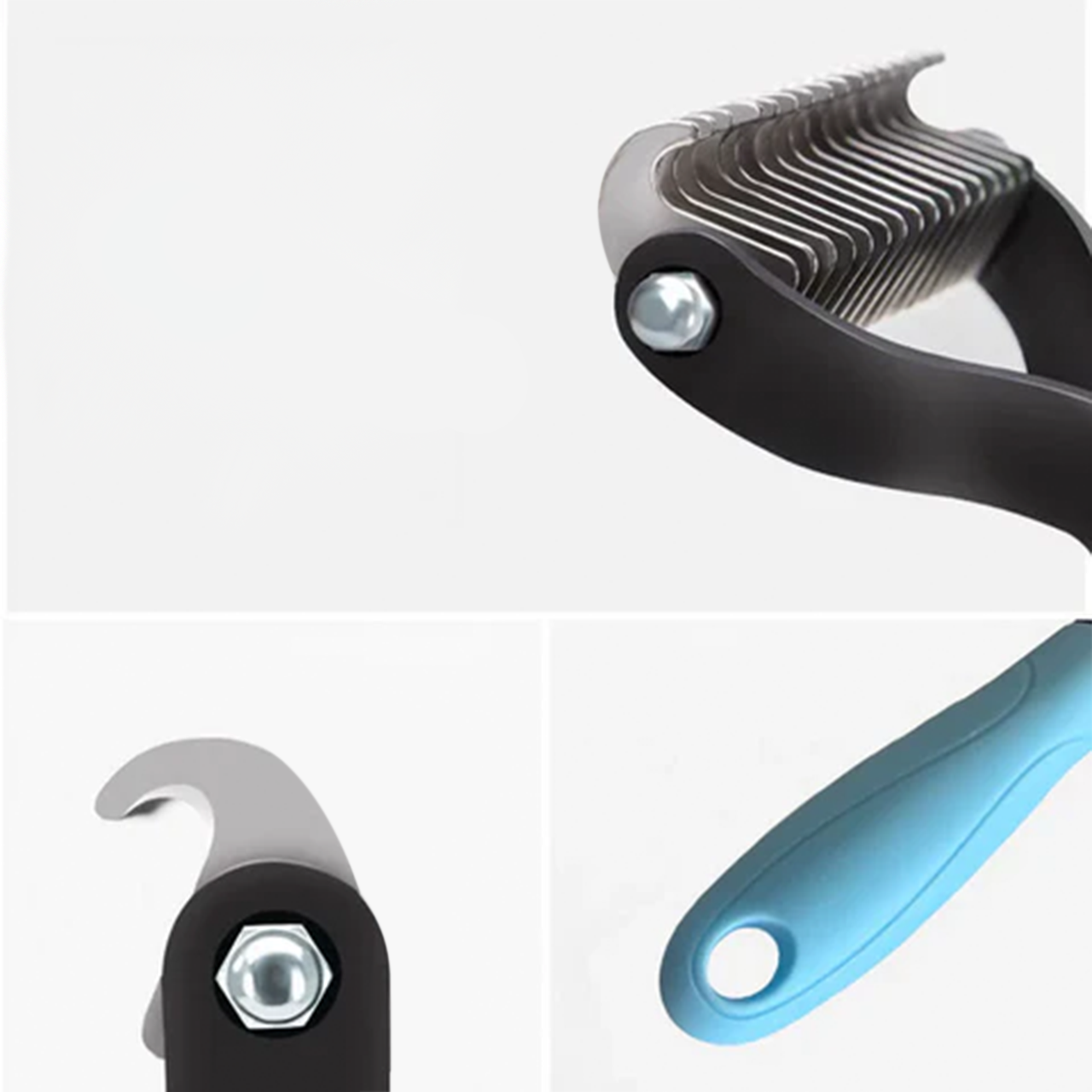 Dual-Sided Pet Grooming Comb for Dogs & Cats