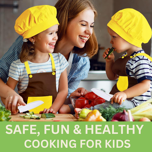 🔥Big Save 53% Off⏰🔥Kids Cooking Set - Safe Children's Cooking Tools Set, Mini Chef Set