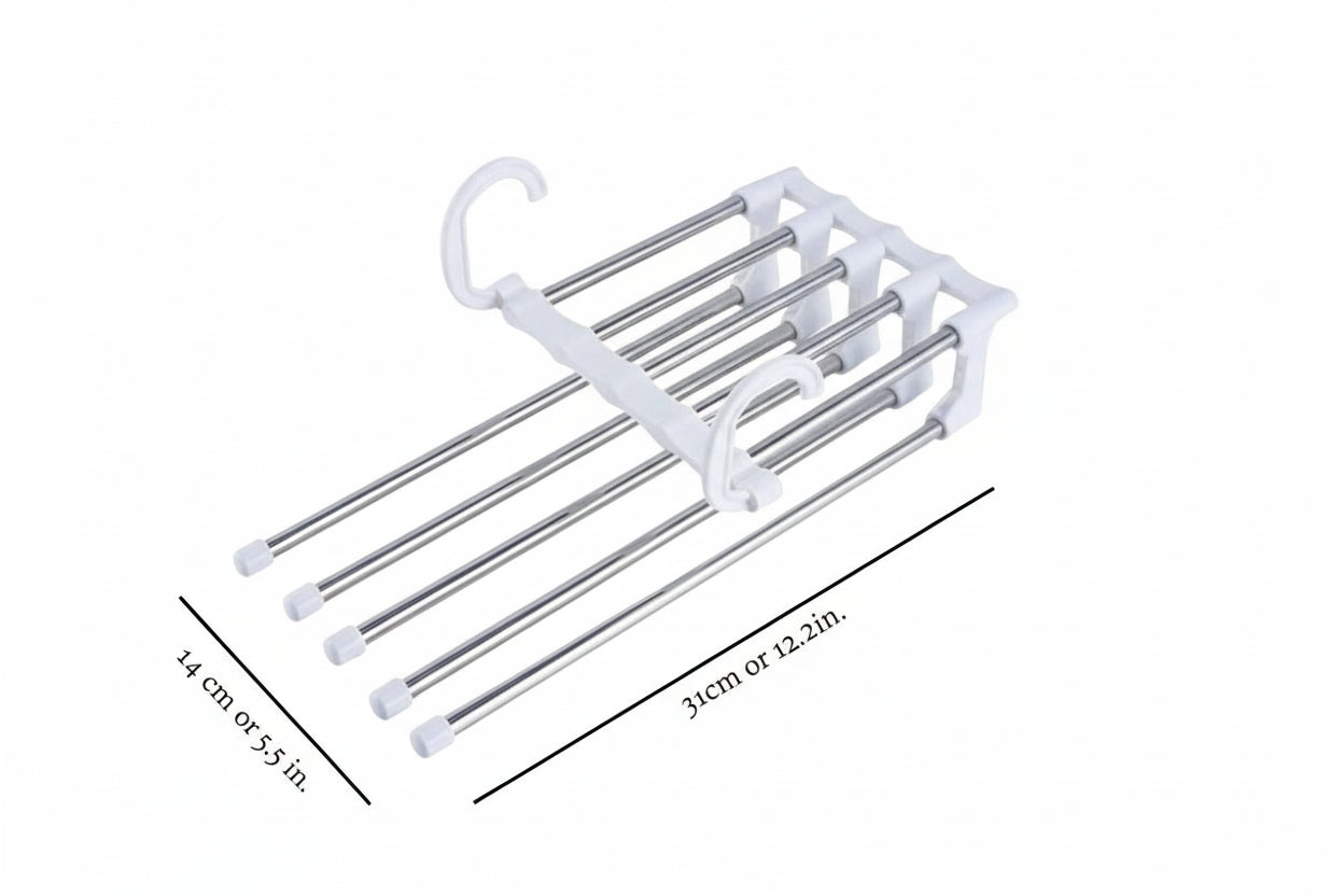 👖 Multi-Functional Pants Rack | Space-Saving Organizer for Closet🔥