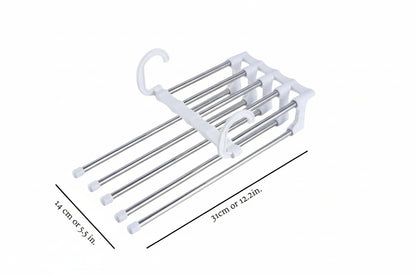 👖 Multi-Functional Pants Rack | Space-Saving Organizer for Closet🔥