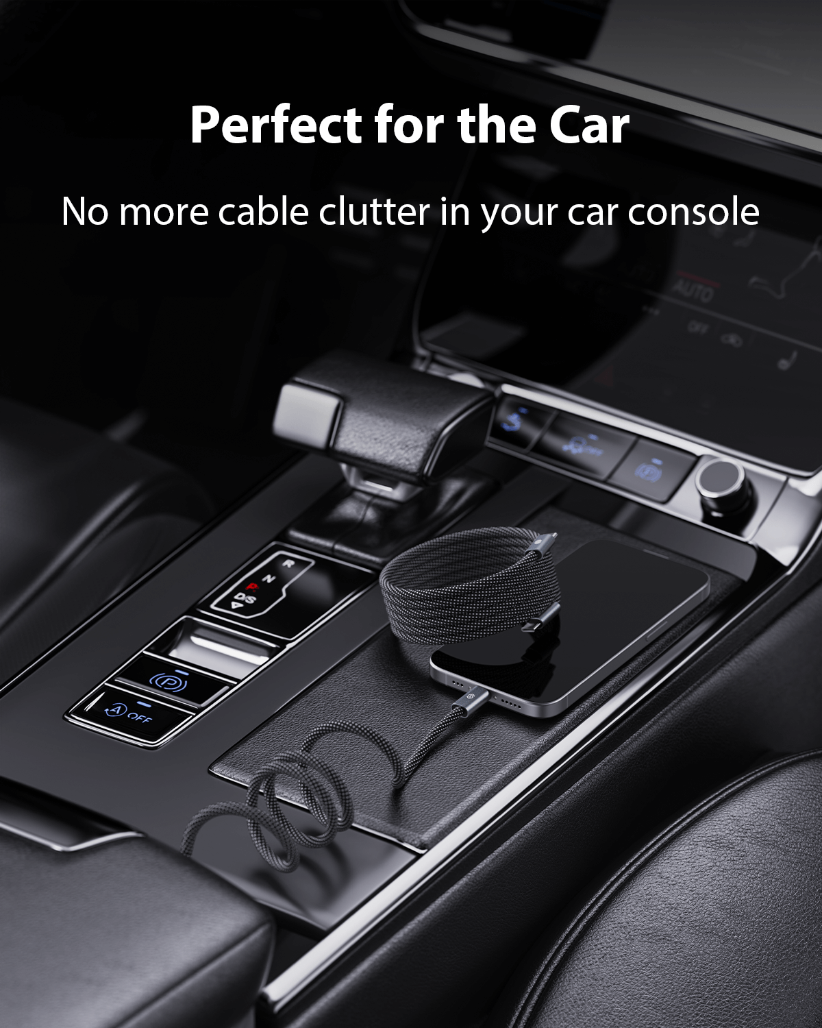 🔥HOT SALE🔥 Magnetic Anti-Tangle Braided Charging Cable