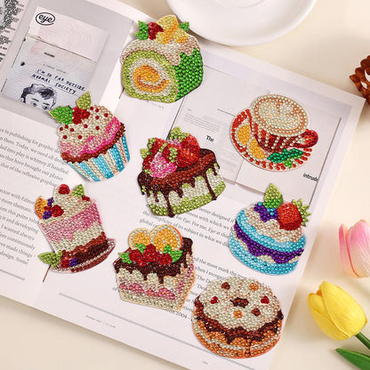 8PCS Magnetic Fridge Stickers DIY Diamond Painting Kit