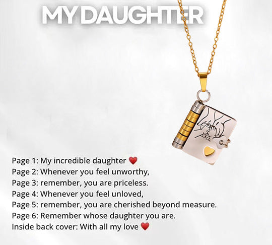 💥 The Most Beautiful Chapter Book Necklace