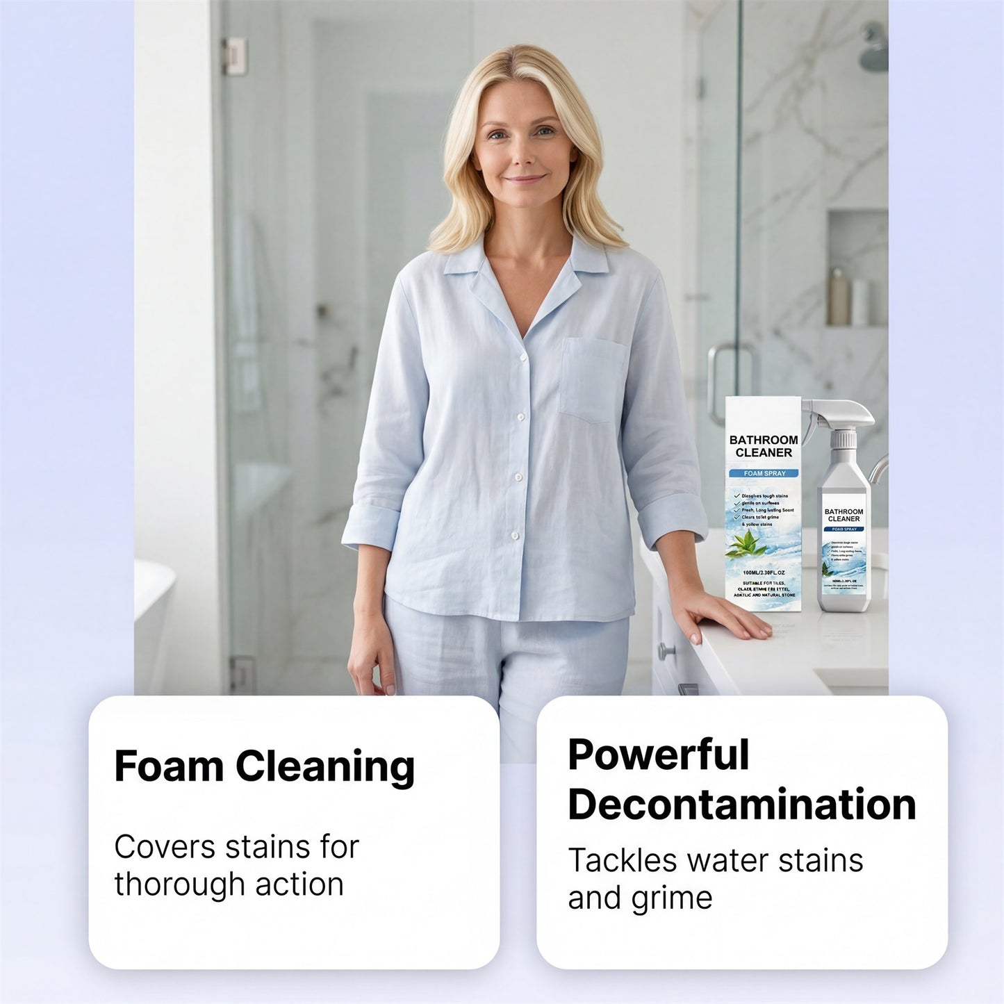 🔥 Scale Remover Bathroom Cleaner – Buy 2 Get 1 FREE 🫧✨