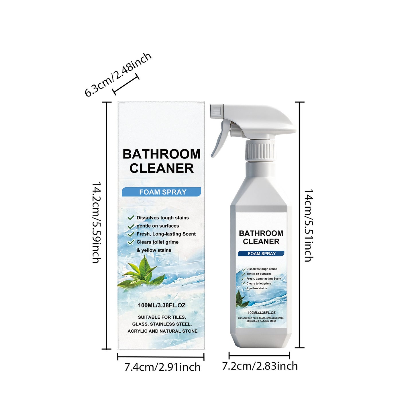 🔥 Scale Remover Bathroom Cleaner – Buy 2 Get 1 FREE 🫧✨