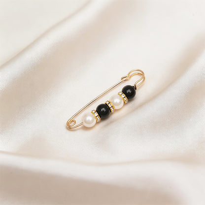 🔥Limited Time Buy 1 Get 1 Free🔥Fancy Rhinestones Pearls Safety Pin Brooch