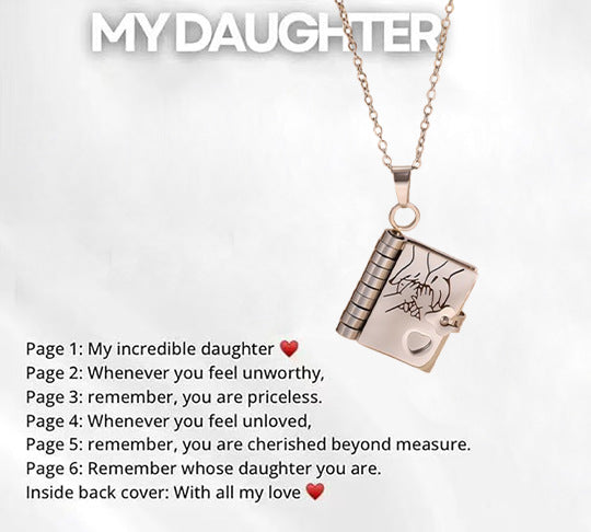 💥 The Most Beautiful Chapter Book Necklace