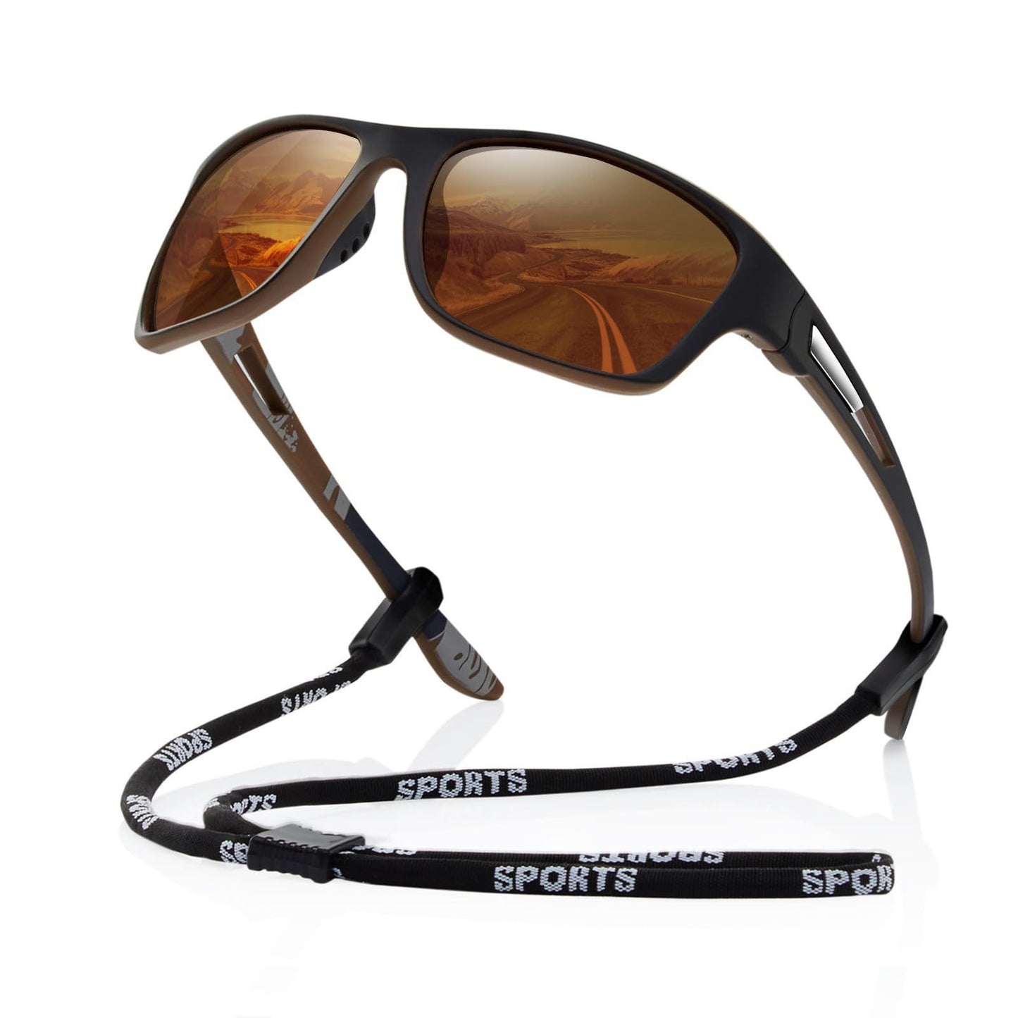 🔥Polarized Cycling Sunglasses For Men And Women, Outdoor Sports Sunglasses, Fashionable Windproof And Dustproof Goggles, Cross-Border Colorful