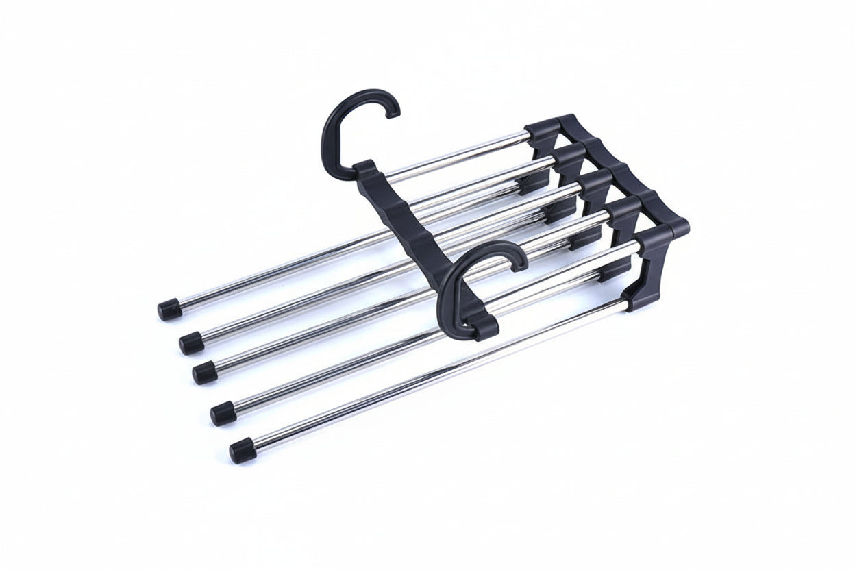 👖 Multi-Functional Pants Rack | Space-Saving Organizer for Closet🔥