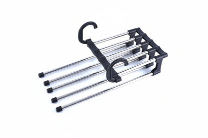 👖 Multi-Functional Pants Rack | Space-Saving Organizer for Closet🔥