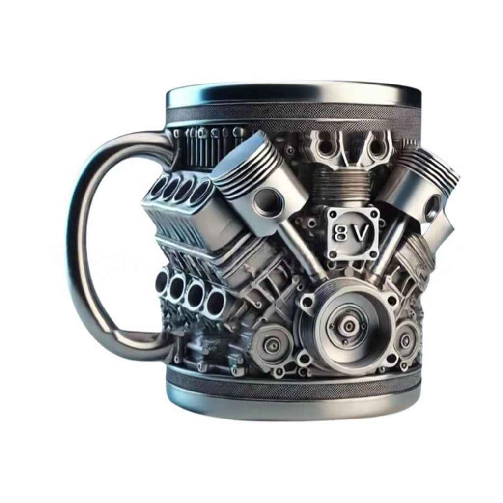 ⚡✨🚘️Ultimate  Engine Theme Gift Mug · The Dream Choice for Car Enthusiasts