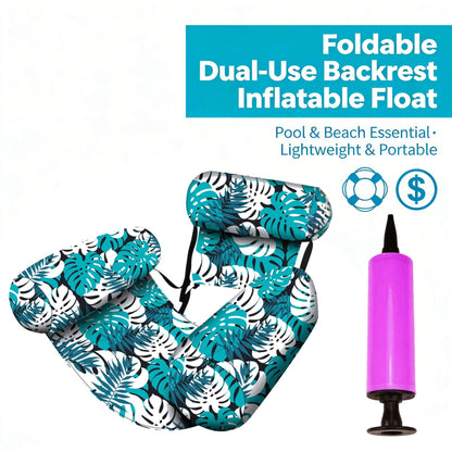 🌊 50% OFF Inflatable Pool Lounge Chair – FREE Air Pump Included