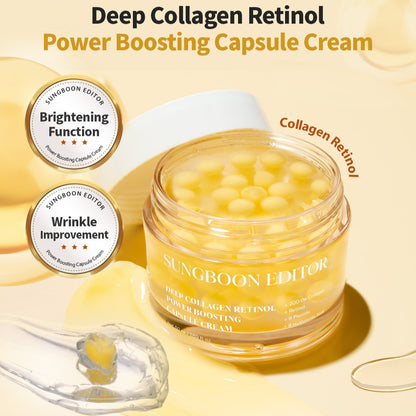 Collagen small molecule-anti-wrinkle elastic moisturizing filling cream