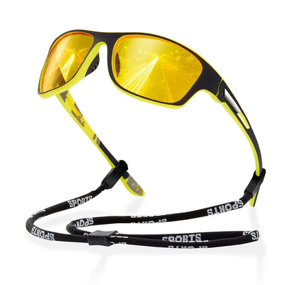 🔥Polarized Cycling Sunglasses For Men And Women, Outdoor Sports Sunglasses, Fashionable Windproof And Dustproof Goggles, Cross-Border Colorful
