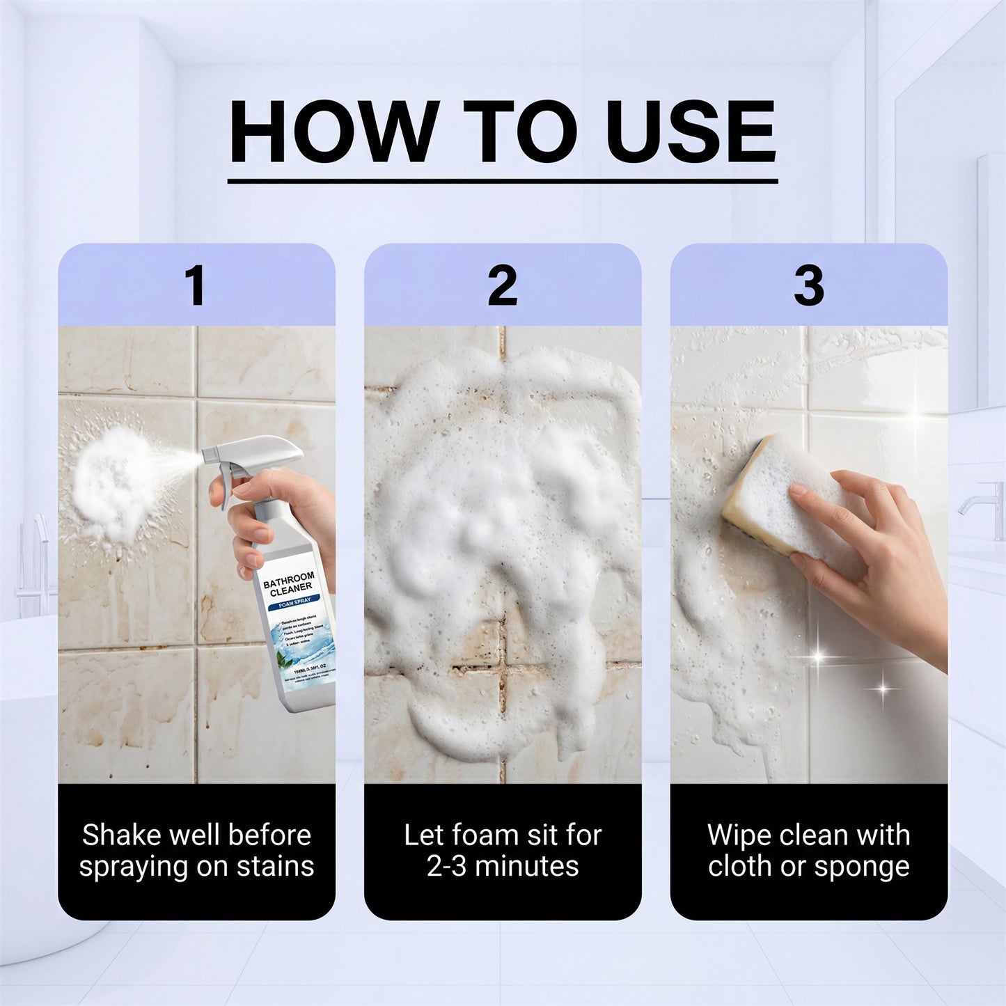 🔥 Scale Remover Bathroom Cleaner – Buy 2 Get 1 FREE 🫧✨