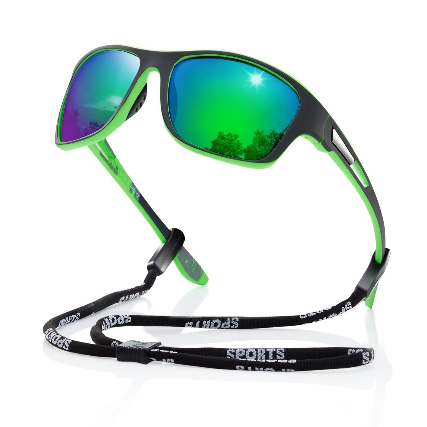 🔥Polarized Cycling Sunglasses For Men And Women, Outdoor Sports Sunglasses, Fashionable Windproof And Dustproof Goggles, Cross-Border Colorful
