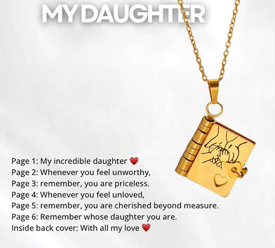 💥 The Most Beautiful Chapter Book Necklace