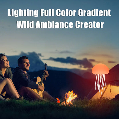 🌊 Floating Jellyfish Lamp – Colorful, Voice-Controlled, Rechargeable