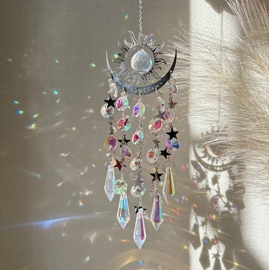 ✨Crystal Sun Catcher, lndoor Outdoor Decor for Window Bedroom Courtyard Garden☪️