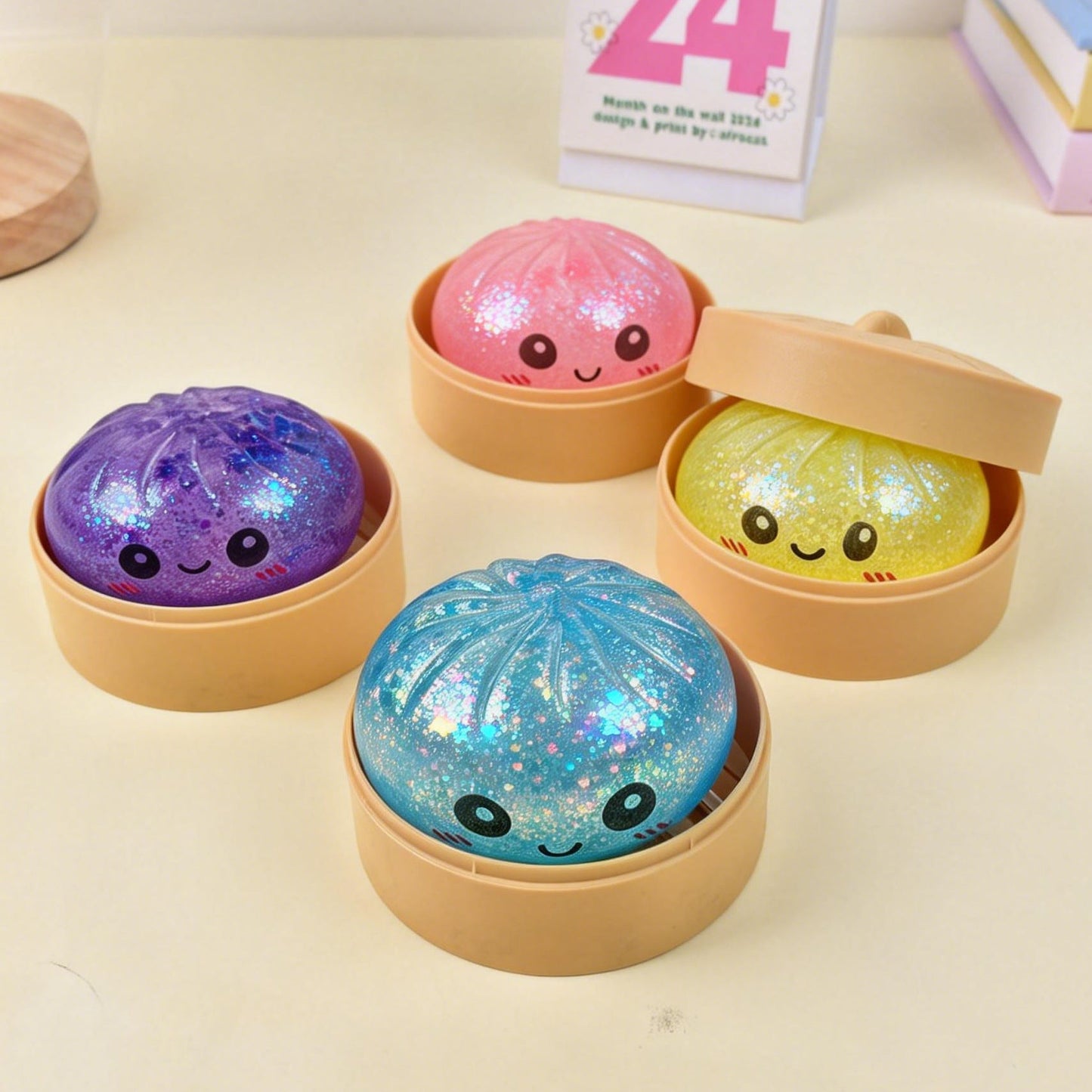 Ultra-Rare Rainbow Smiling Dumpling Squishy     🔥🔥 Buy 2, Get 10% Off