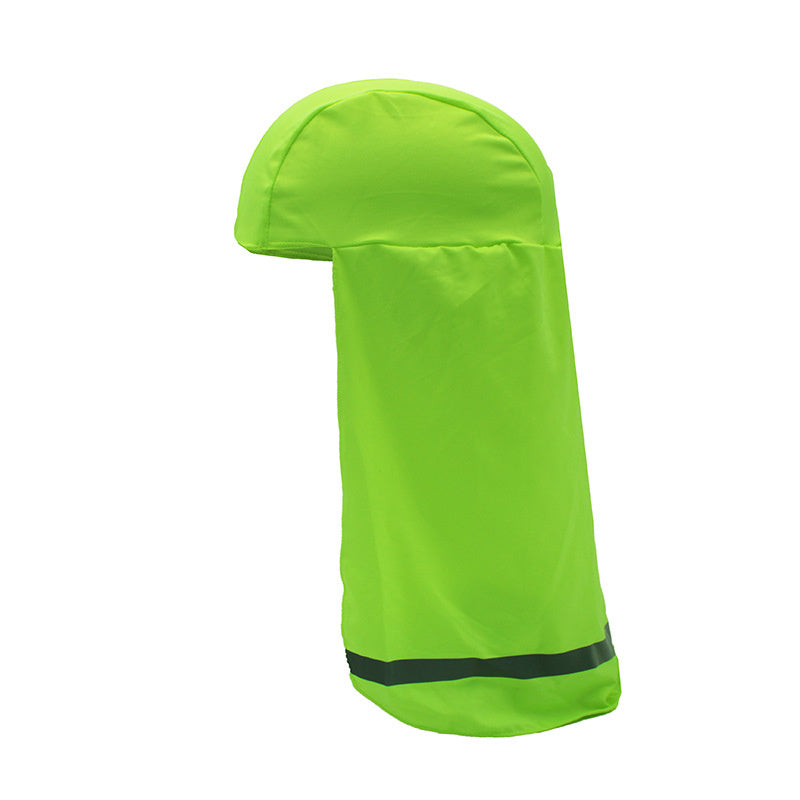 Hard Hat Sun Shade with Neck Flap - Cooling Skull Cap for Outdoor Work