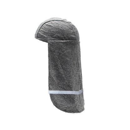 Hard Hat Sun Shade with Neck Flap - Cooling Skull Cap for Outdoor Work