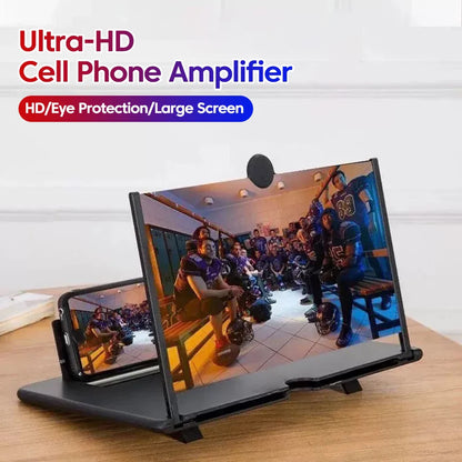 3D Curved Screen Magnifier for Smartphones