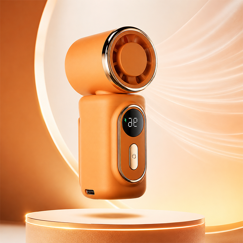 🔥 60% OFF Today! Mini Portable Handheld Clip-On Fan ❄️