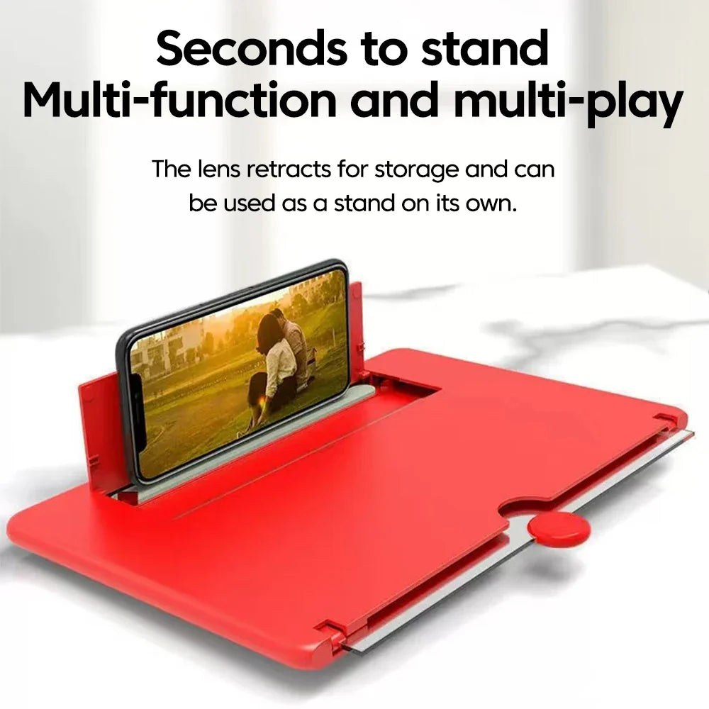 3D Curved Screen Magnifier for Smartphones