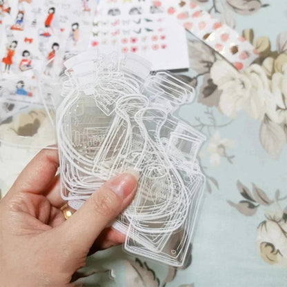ClearBookmarks - DIY Transparent Bookmarks And Decorations