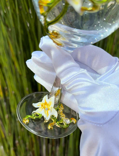 The Frog Prince Wine Glass