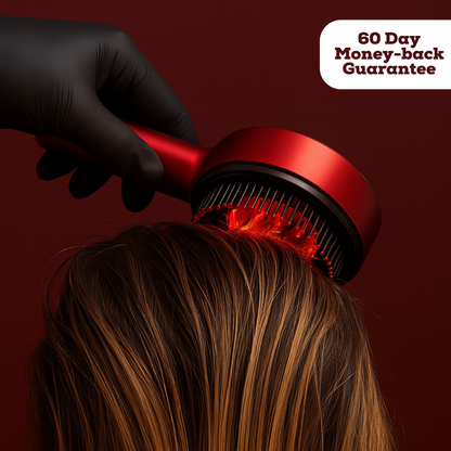 3-in-1 Comb Radiant Renewal Haircare Brush with Red Light Therapy