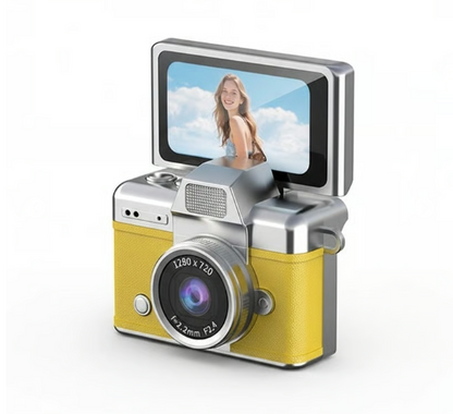 🔥Last Day 50% OFF - Mini Flip Screen Retro Camera