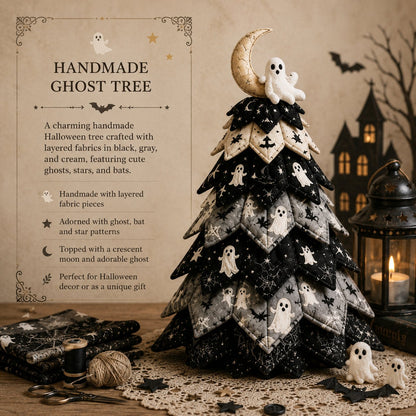 🔥LAST DAY 50% OFF - 🎄Handmade Layered Fabric Tree Quilt Kit – Stitch a Beautiful Tree for Every Season🧵