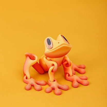 🐸 Movable magnetic frog refrigerator magnet