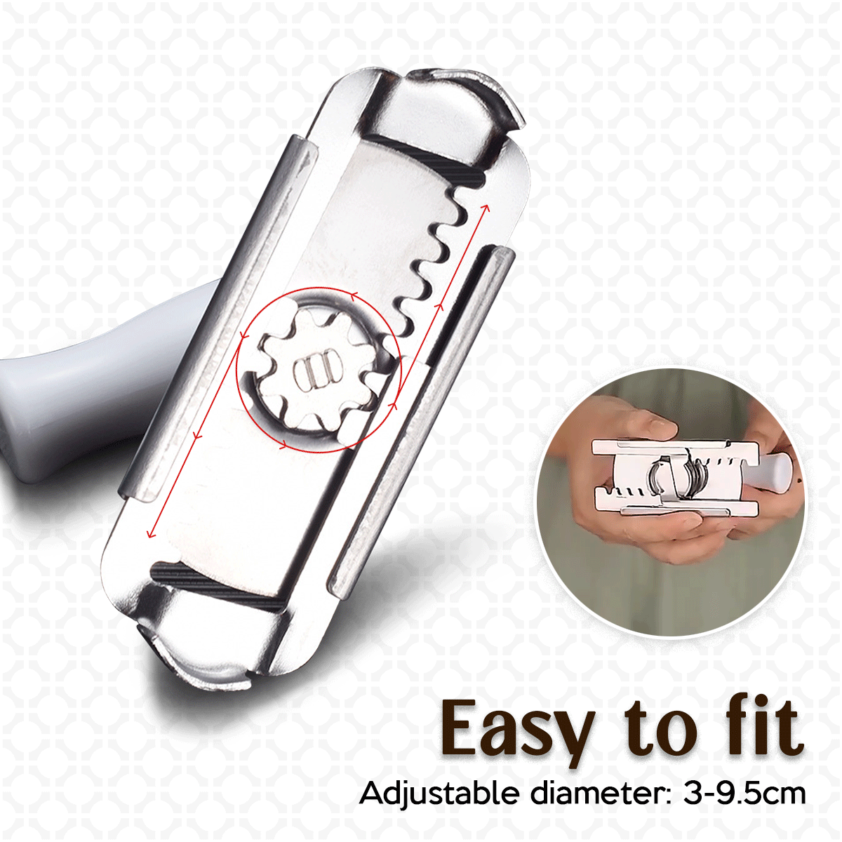 🎉 🎉- EasyOpen Adjustable Grip Jar Opener