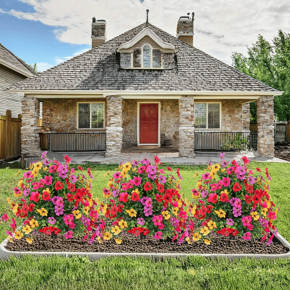 🎁 Last Day Sale - 50% Off 🔥Outdoor/Indoor UV Resistant & Waterproof Artificial Flower Decor🌱