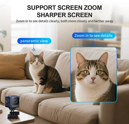 W03 Smart WiFi Security Camera – 1080P HD, Night Vision, Low Power